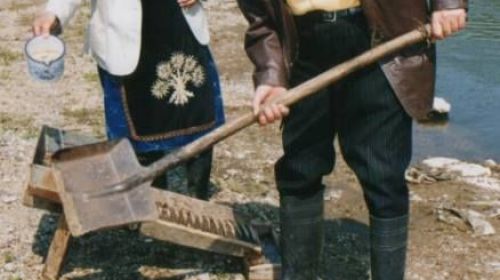 ispiranje zlata, reka pek, kucevo