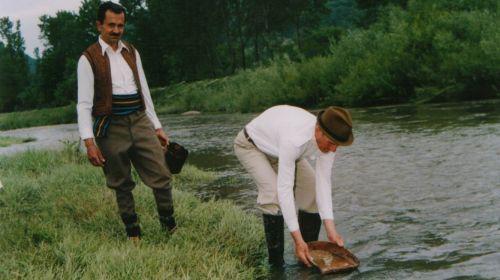 ispiranje zlata, reka pek, kucevo