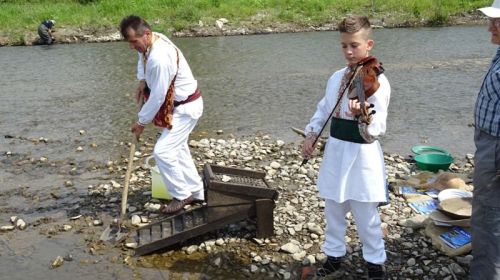 ispiranje zlata, reka pek, kucevo