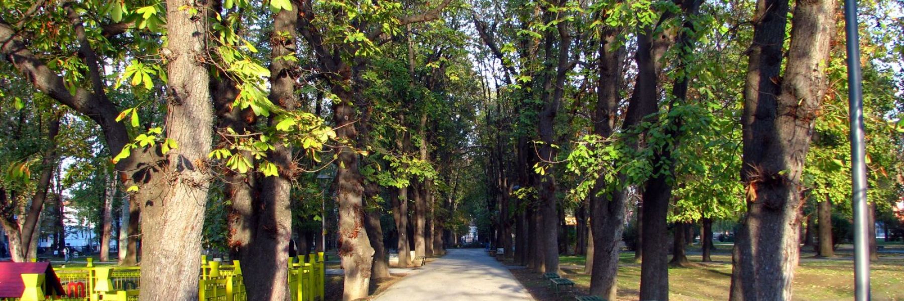 gradski park, bijeljina
