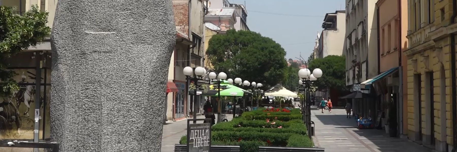 pesacka zona, valjevo