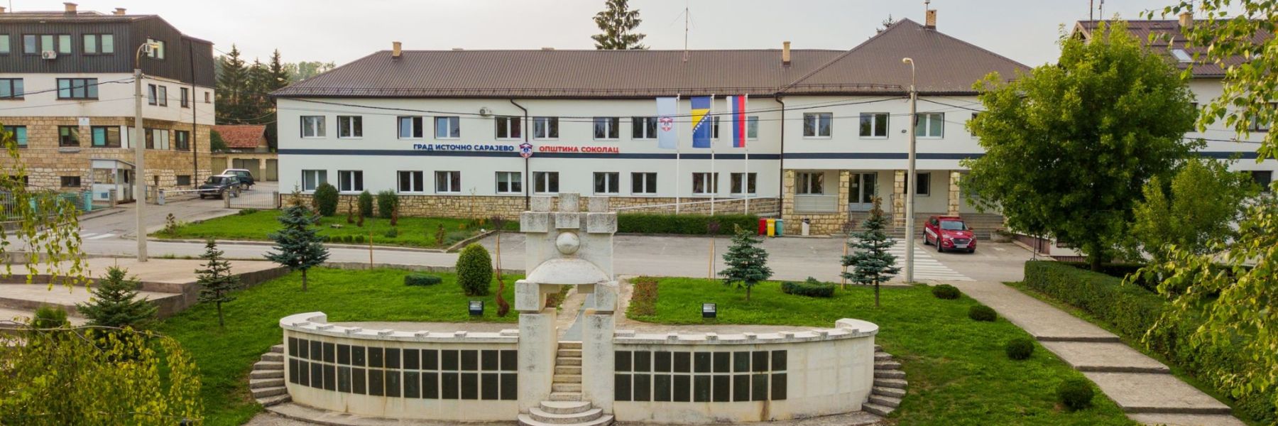 park srpskih boraca, sokolac