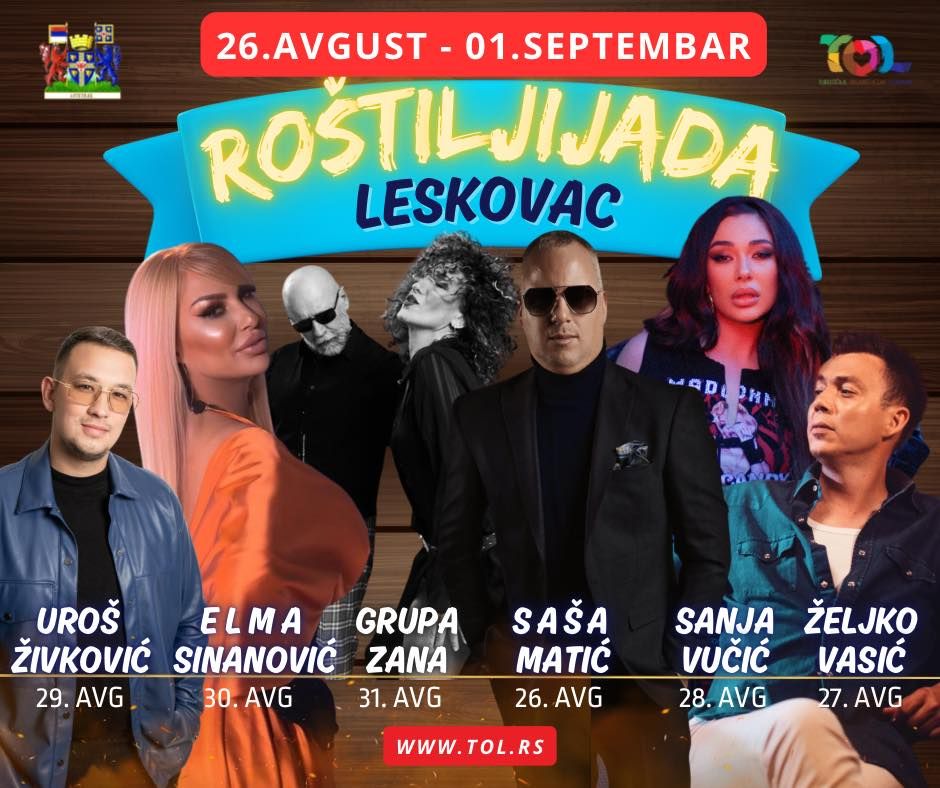 rostiljada, leskovac