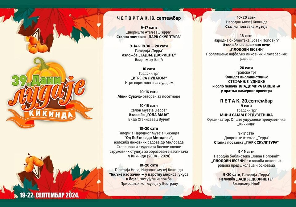dani ludaje, kikinda
