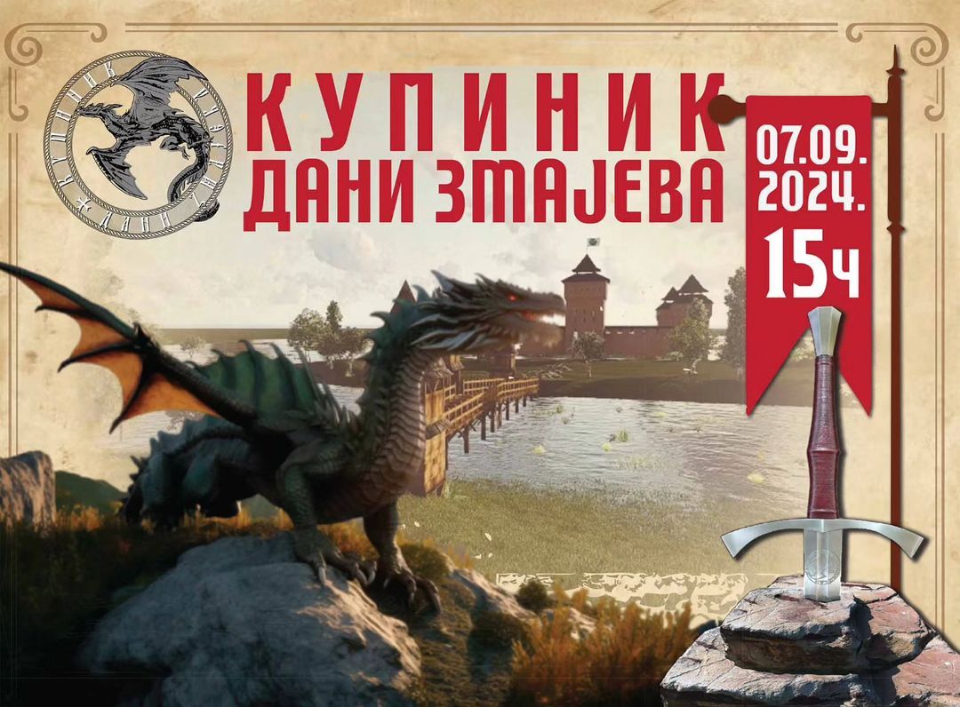 dani zmajeva, kupinik, kupinovo