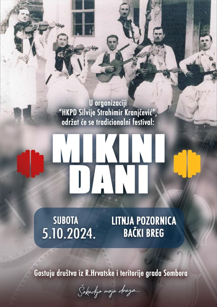 mikini dani, backi breg, sombor