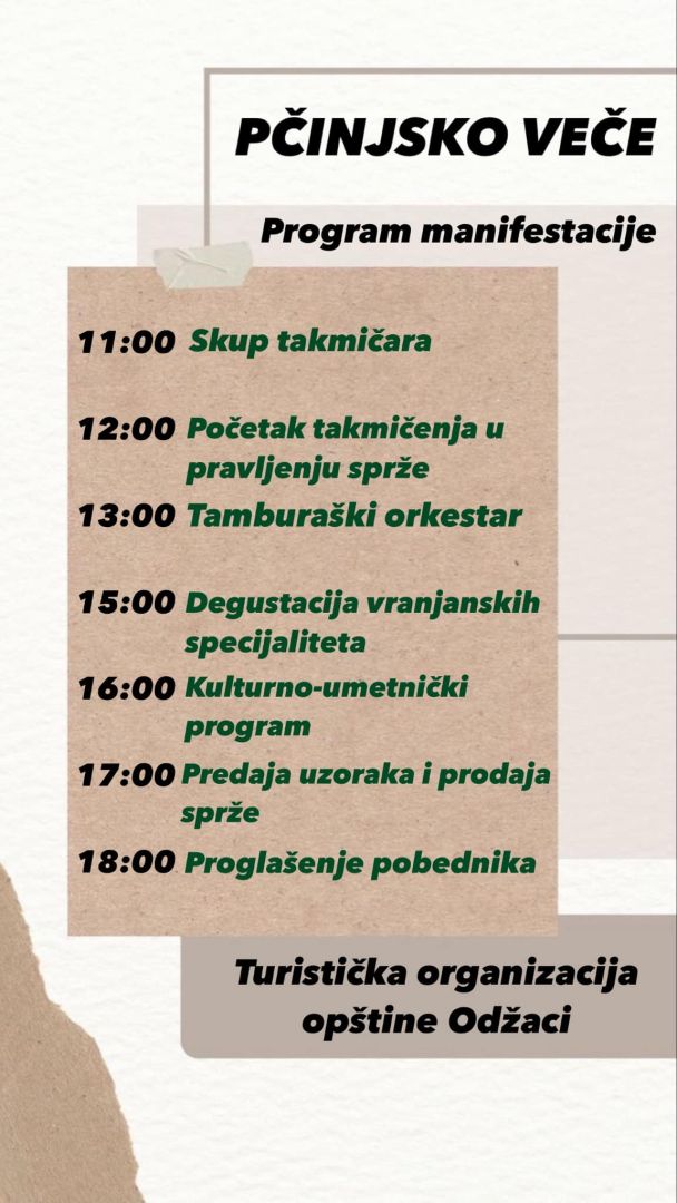 pcinjsko vece, karavukovo