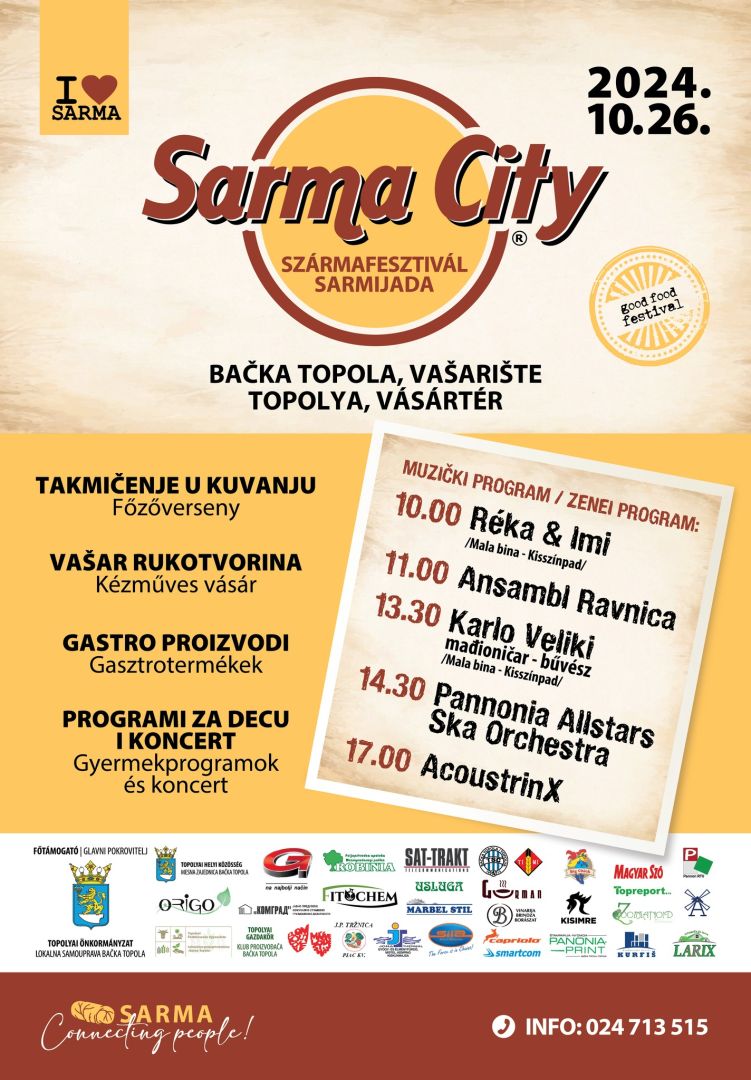 sarmijada, backa topola