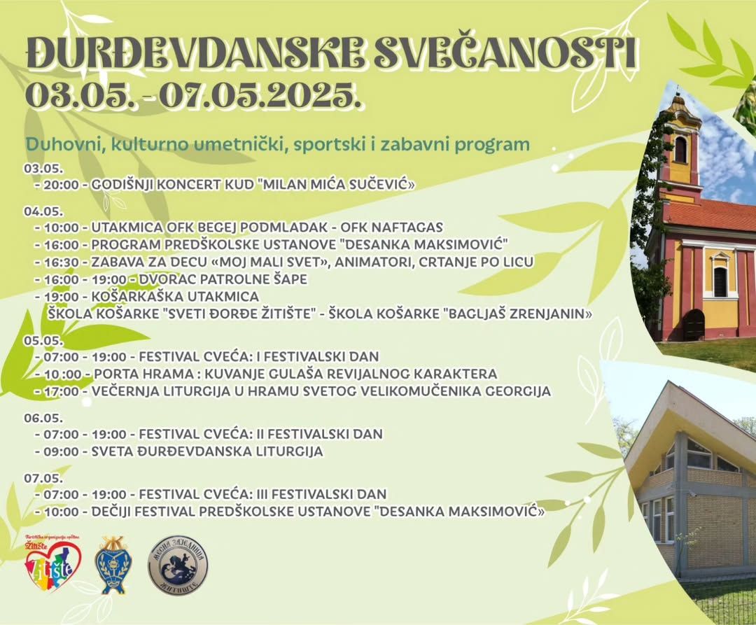 djurdjevdanske svecanosti, zitiste