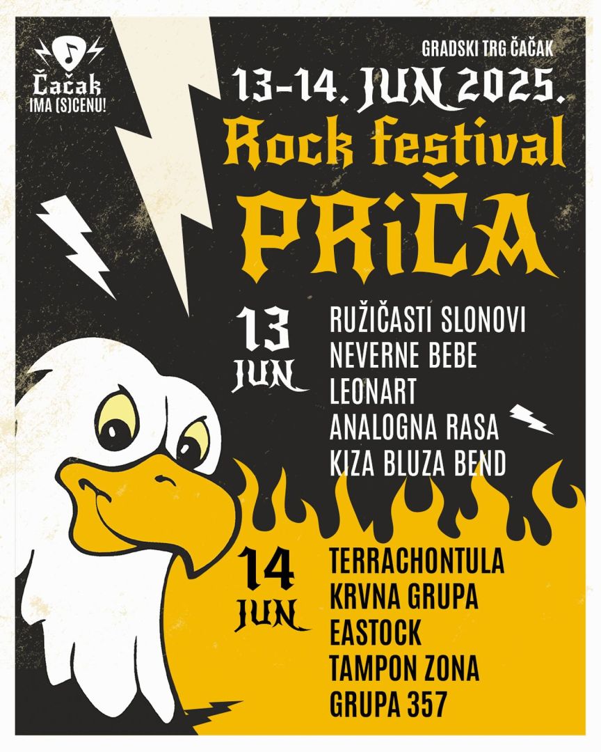 festival prica, cacak