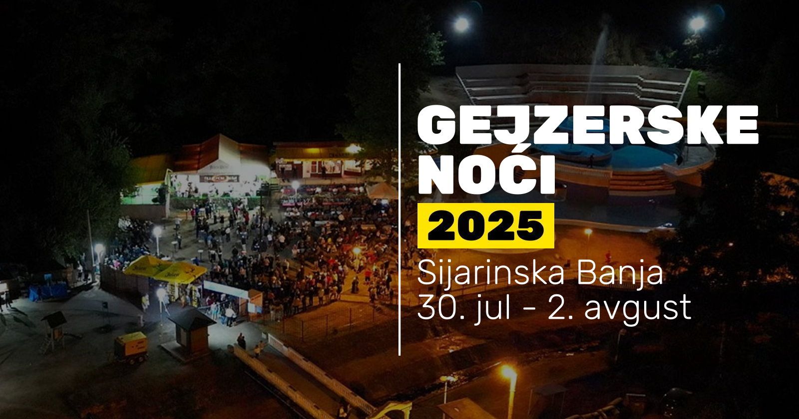 gejzerske noci, sijarinska banja