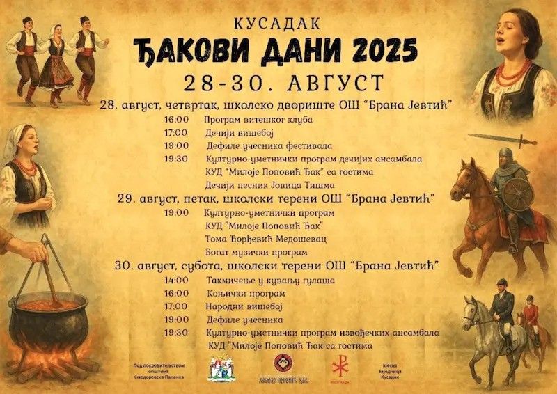 kusadak, djakovi dani