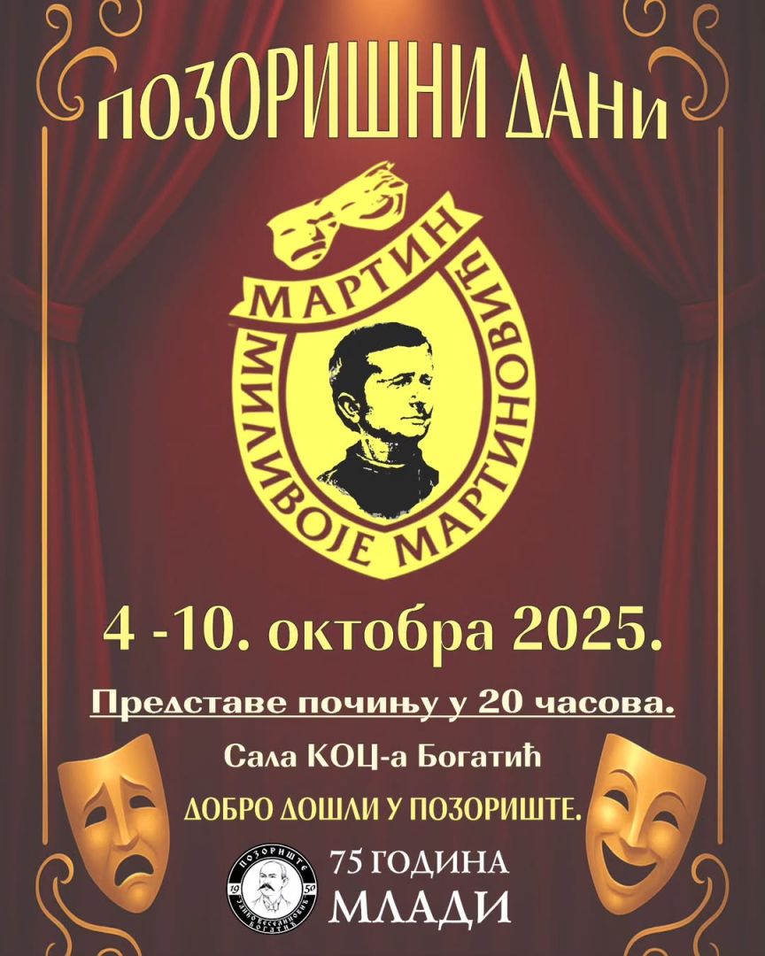 pozorisni dani, martin